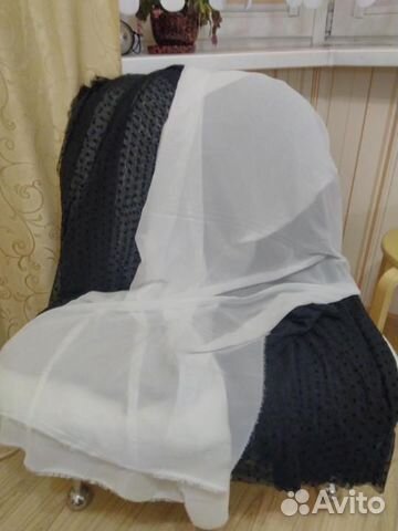 Шифон белый