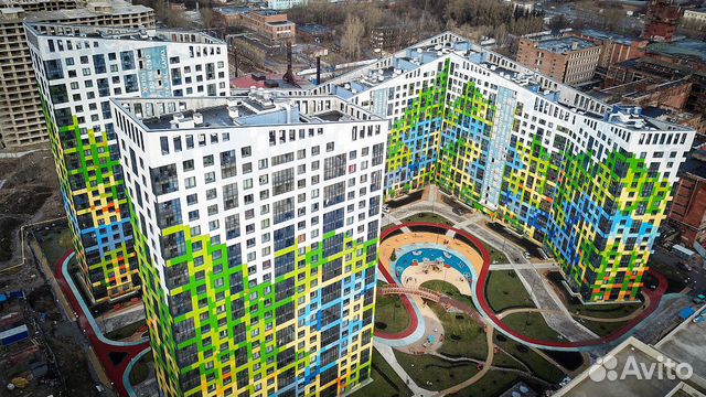 2-к квартира, 47.4 м², 20/24 эт. 2-к квартира, 47.4 м², 20/24 эт.