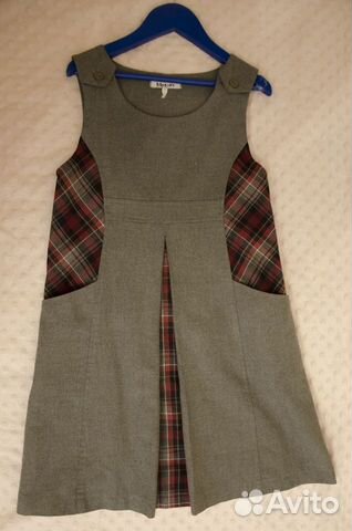 Сарафан школьный рост 140 броско