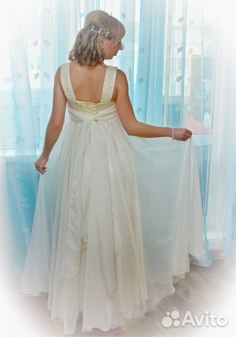 Свадебное платье в греческом стиле Свадебное платье в греческом стиле