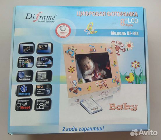 Цифровая фоторамка Diframe DF-F8X