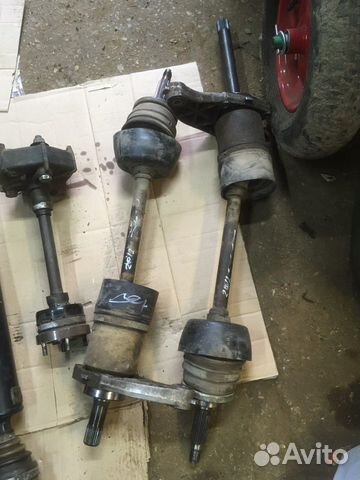 Chevrolet niva привод полу ось
