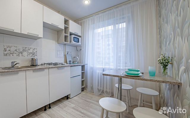 

1-к. квартира, 34 м², 2 кровати