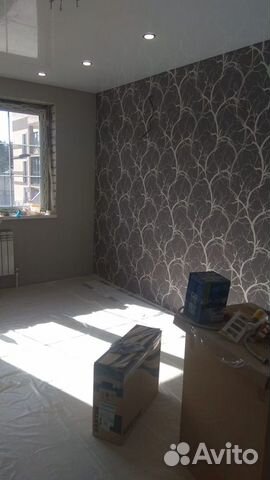 Поклейка обоев