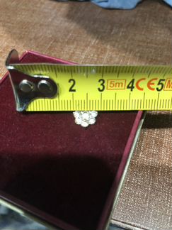 Золотые серьги-пусеты