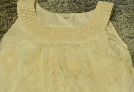 Топ белый кружевной