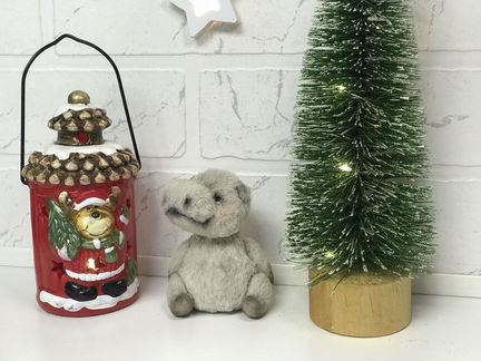 Игрушка Бегемот авторской ручной работы handmade