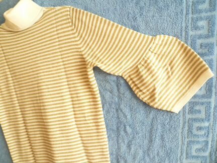 Нарядная кофта хлопк/трик. золот. нить 44 размер