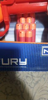 Бластер Нерф Мега Берсеркер (Nerf Rotofury) новый