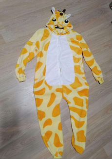 Новая пижама кигуруми жираф рост 130-140