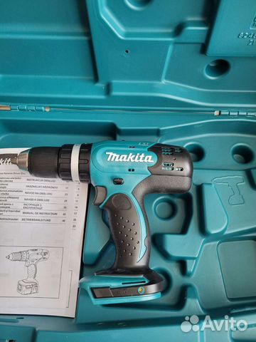 Аккумуляторная дрель makita DHP 453