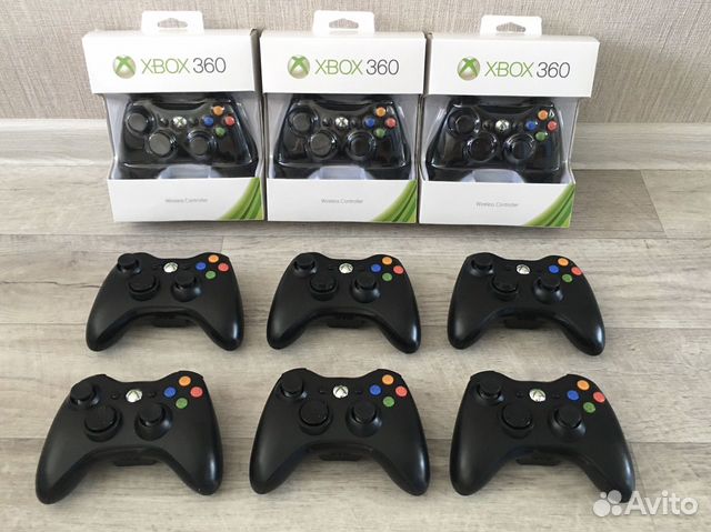 Новые беспроводные геймпады Xbox 360