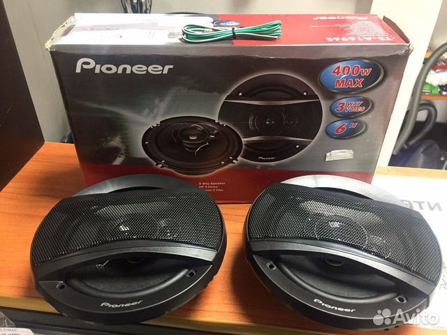 Динамики Pioneer TS-A1696S 16см 400W (30)