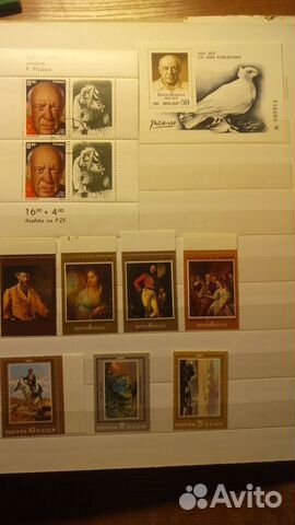 Марки СССР Живопись Космос Спорт и др