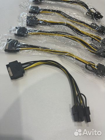 Переходник SATA 6+2 pin