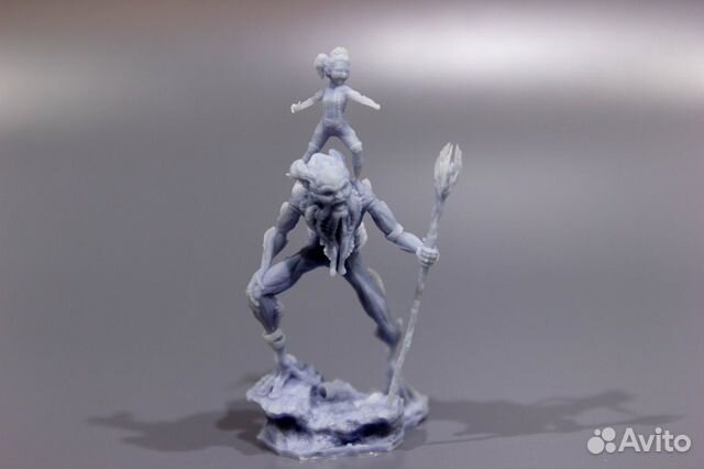 Печать на 3d принтере. Пластик, смола