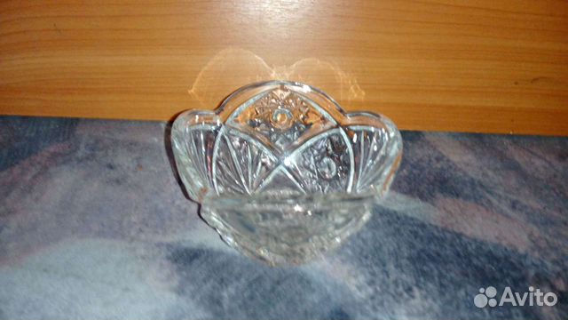 Хрустальная ваза маленькая СССР
