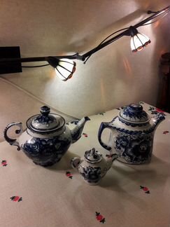 Чайник Гжель