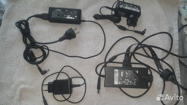 Зарядка, адаптер, блок питания для ноутбуков