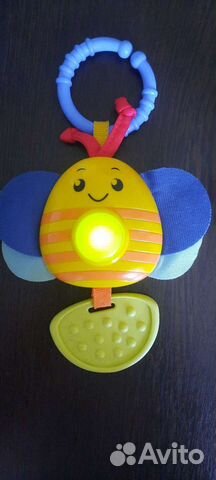 Музыкальная игрушка пчёлка подвеска