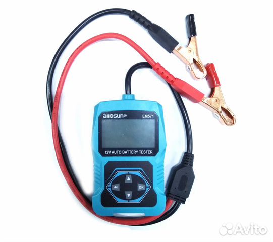 Тестер аккумуляторных батарей Allosun EM-571