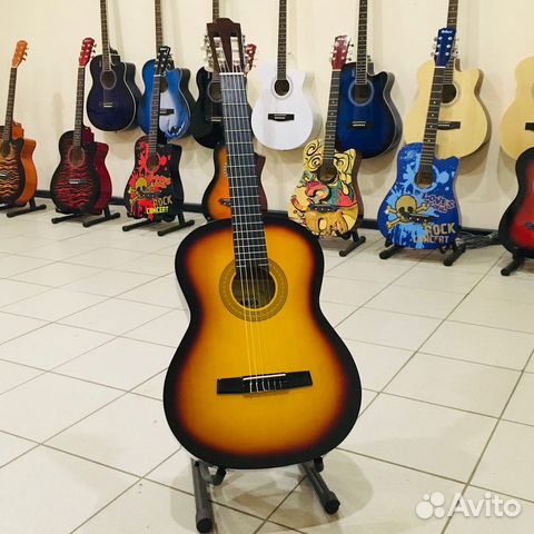 Классическая гитара новая Fabio FC06 SB