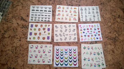 Слайдеры для ногтей