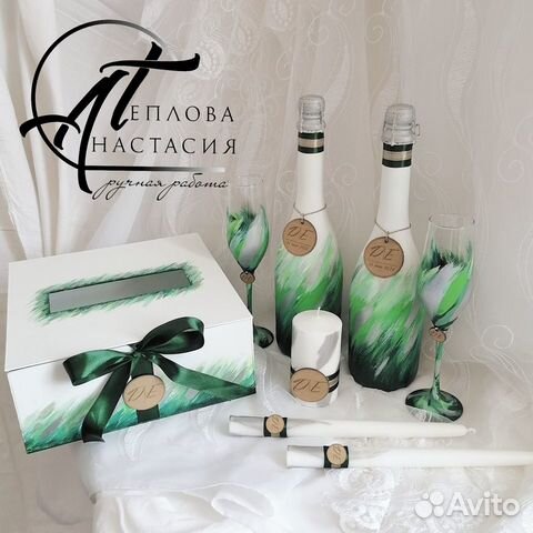 Свадебные аксессуары на стол