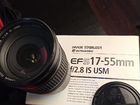 Canon EF-S 17-55mm f/2.8 IS USM объявление продам