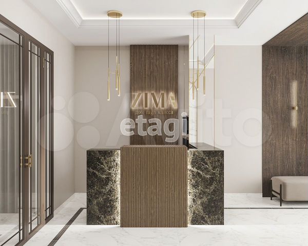 3-к. квартира, 74 м², 3/23 эт.