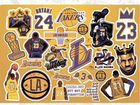 Стикеры NBA Lakers