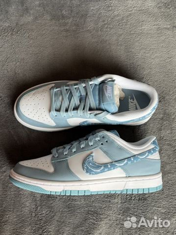 Кроссовки Nike Dunk Low ESS Blue Paisley