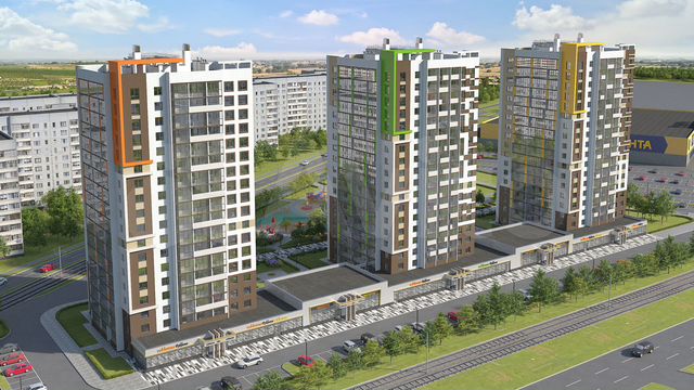 3-к. квартира, 82,5 м², 11/18 эт.