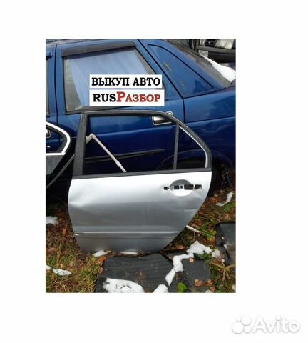 Дверь задняя левая Мицубиси Лансер 9