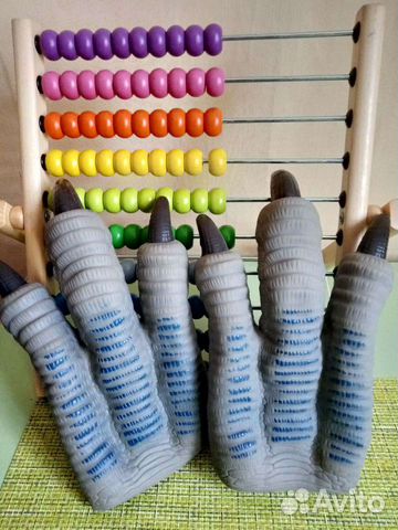 Силиконовые лапы с когтями