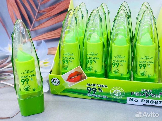 Проявляющаяся Гигиеническая помада aloe vera