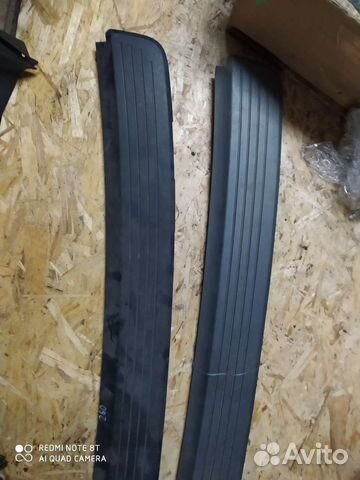 Накладка заднего бампера range rover