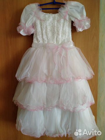 авито платье для девочки 6 7 лет