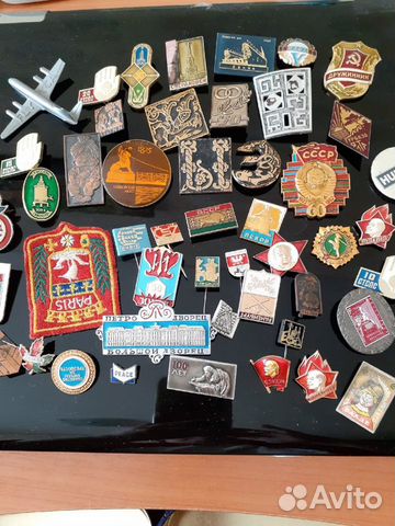 Значки советские и зарубежные