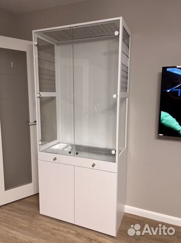 Клетка витрина для шиншиллы