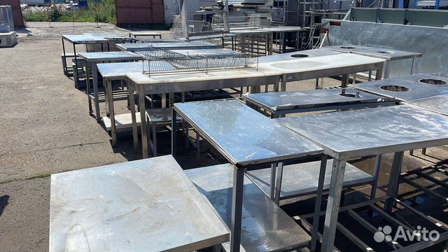 Нержавейка столы мойки зонты бу