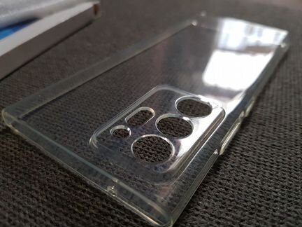 Чехол-Накладка на Samsung Note 20 Ultra прозрачная