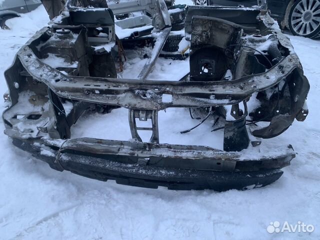 Усилитель переднего бампера Renault symbol