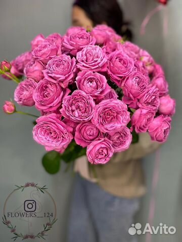 Пионовидная роза, Букет цветы