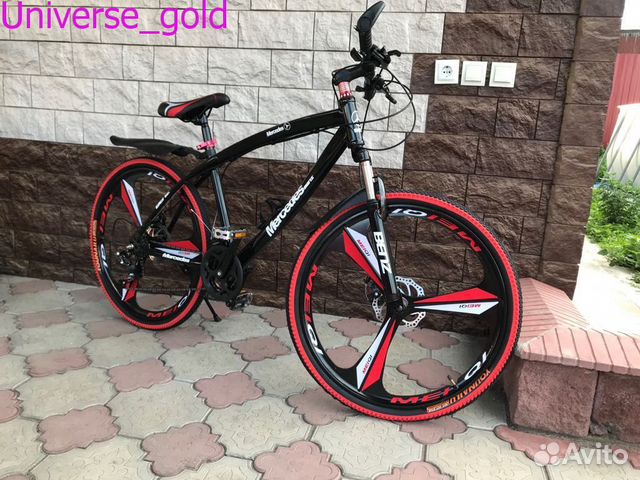 Велосипед Mersedes-Benz (Черный ) Новый