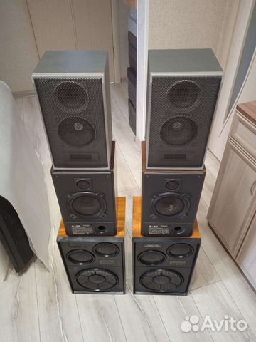 Колонки Вега 25AC-109+Radiotehnika S30+Комета 25AC