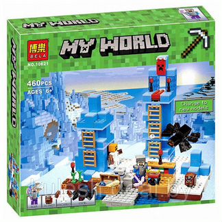 Конструктор майнкрафт Ледяные шипы 10621