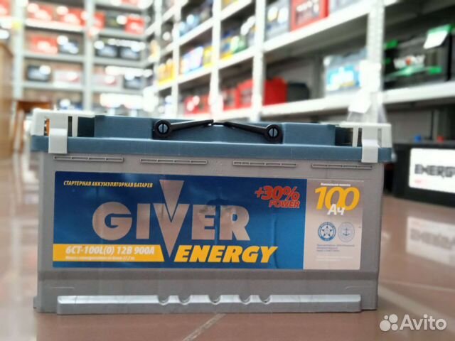 Аккумулятор Giver 100 a/h новый с гарантией