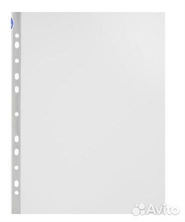 Файл-вкладыш Attache А4 50 мкм прозрачный гладкий