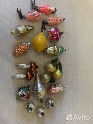 Елочные игрушки СССР